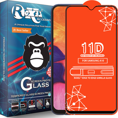 Roxel Edge To Edge Tempered Glass for Samsung Galaxy A10(Pack of 1)