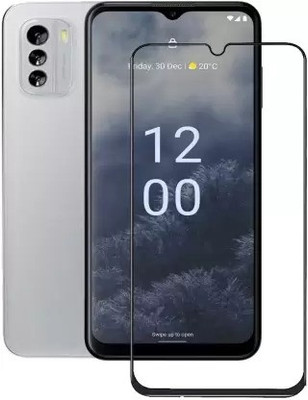 VISHRN Edge To Edge Tempered Glass for NOKIA G60(Pack of 1)