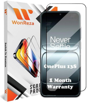 WonReza Edge To Edge Tempered Glass for OnePlus 13S 5G(Pack of 1)