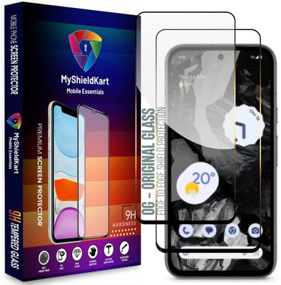 MyShieldKart Edge To Edge Tempered Glass for Google Pixel 8A (6.1 Inch)(Pack of 2)