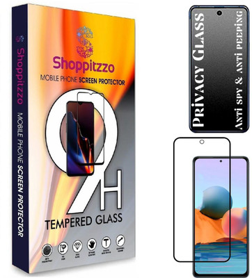 Shoppitzzo Edge To Edge Tempered Glass for Mi Note 11,Note 11s,Note 10,Note 10s/*Privacy-Anti Spy*Tempered Glass/Full Screen Coverage-Edge to Edge/9H(Pack of 1)