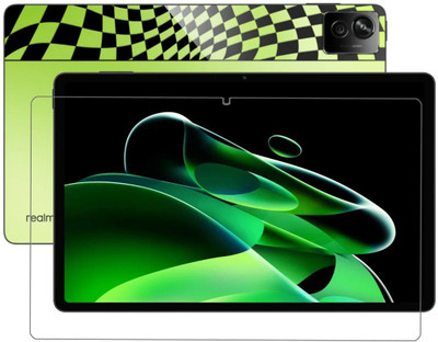 A-Allin1 Edge To Edge Tempered Glass for Realme Pad X 5G 11inch (2022), Crystal Clear, Multi-Level Protection(Pack of 1)
