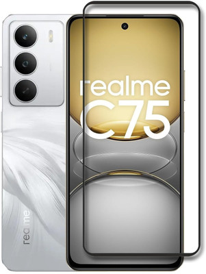 BRENZZ Edge To Edge Tempered Glass for realme C75 5G(Pack of 1)