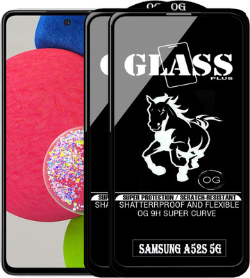 Rofix star Edge To Edge Tempered Glass for SAMSUNG GALAXY A52S 5G(Pack of 2)