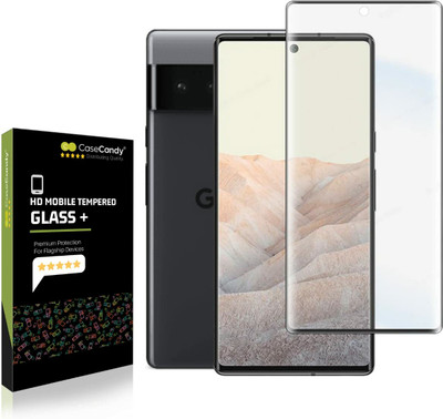 CaseCandy Edge To Edge Tempered Glass for Google Pixel 6 Pro, Google Pixel 6 Pro 5G(Pack of 1)