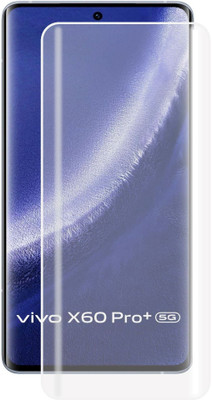 MBR Edge To Edge Tempered Glass for vivo X60 Pro Plus, Meibo Series 3D Curved High Quality UV Liquide Glue Glass with Easy Installation(Pack of 1)
