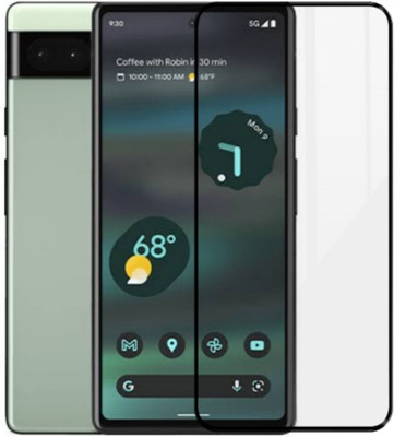 Heatmor Edge To Edge Tempered Glass for Google Pixel 6a, Pixel 6a(Pack of 1)