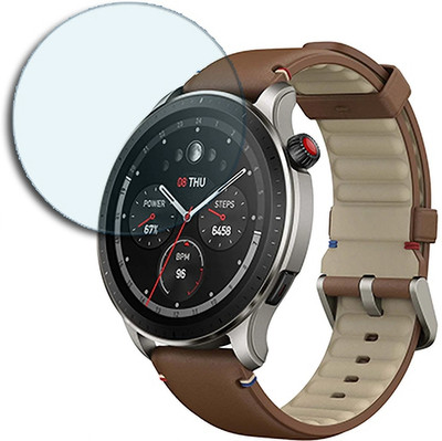 SOMTONE Edge To Edge Tempered Glass for Amazfit GTR 4(Pack of 1)