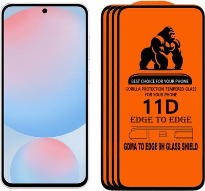 GDMA Edge To Edge Tempered Glass for SAMSUNG Galaxy S24 FE 5G(Pack of 4)