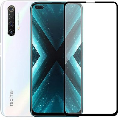 royal eshop 15 Edge To Edge Tempered Glass for realme X3(Pack of 1)