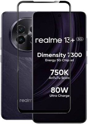 Flipkart SmartBuy Edge To Edge Tempered Glass for realme 13+ 5G(Pack of 1)