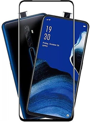 iCopertina Edge To Edge Tempered Glass for Oppo Reno2 F(Pack of 1)