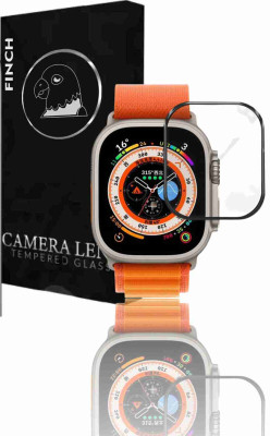 KANCHA Edge To Edge Tempered Glass for APPLE WATCH ULTRA 49MM SMART WATCH(Pack of 2)
