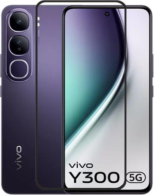 EASYBIZZ Edge To Edge Tempered Glass for Vivo Y300 5G(Pack of 1)