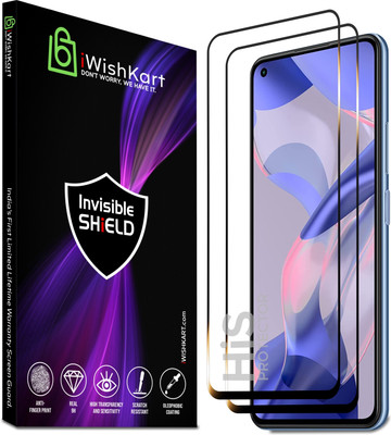 iWishKart Screen Guard for Oppo K10 Pro 5G, Oppo K10 Pro, His_pk2, Military grade Edge to Edge gorilla glass(Pack of 1)