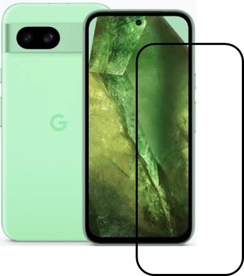 VISHRN CASES Edge To Edge Tempered Glass for Google Pixel 8a(Pack of 1)