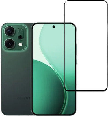 KARTRAY Edge To Edge Tempered Glass for Oppo Reno 14 5G(Pack of 1)