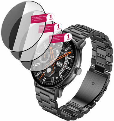 HIDEOUS Edge To Edge Tempered Glass for Pebble Mettle Pro(Pack of 3)