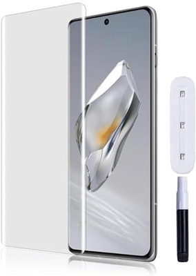 LIKEDESIGN Edge To Edge Tempered Glass for Realme GT 6T 5G(Pack of 1)