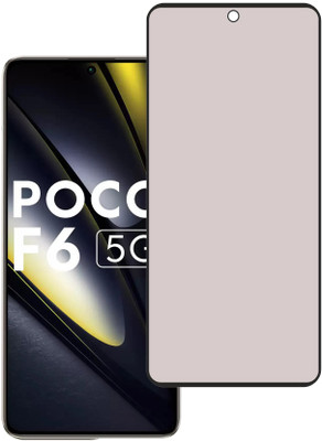 KARTRAY Edge To Edge Tempered Glass for Poco F6 5G, Matt Glass(Pack of 1)