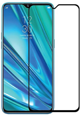 BAZZKARN Edge To Edge Tempered Glass for Edge To Edge Tempered Glass REALME C20A(Pack of 1)