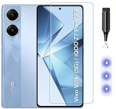 NIXSTAR Edge To Edge Tempered Glass for Vivo V29E 5G(Pack of 1)