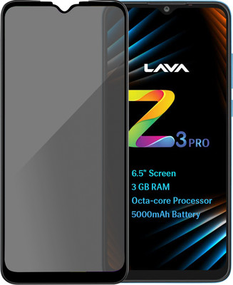 GLOBAL NOMAD Edge To Edge Tempered Glass for LAVA Z3 Pro(Pack of 1)