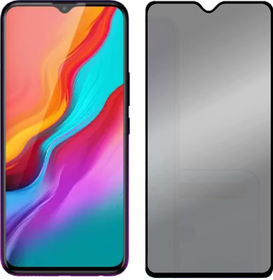 KARTRAY Edge To Edge Tempered Glass for Infinix Hot 8, Infinix Smart 5A, Infinix Hot 11, Infinix Smart 6, Infinix Hot 20, Infinix Note 12, Infinix Note 12 Pro, Infinix Note 12i, Privacy Glass(Pack of 1)