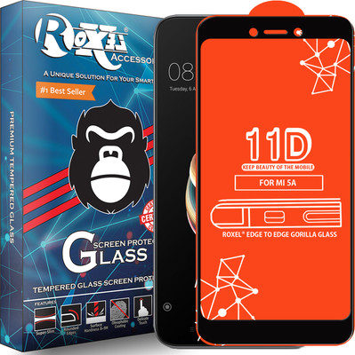 Roxel Edge To Edge Tempered Glass for Mi Redmi 5A(Pack of 1)