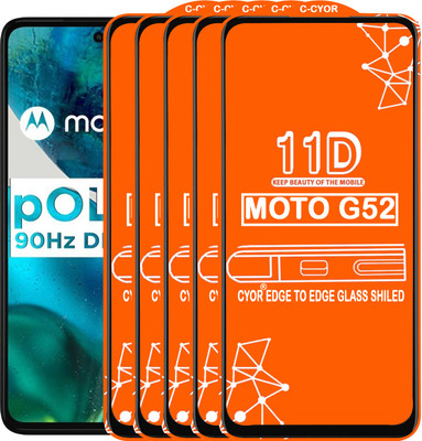 CYOR Edge To Edge Tempered Glass for TECNO SPARK 20C(Pack of 5)