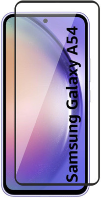 9H Edge To Edge Tempered Glass for Samsung Galaxy A54 5G (2023)-9H Screen Protector Full Glue Coverage Tempered Glass(Pack of 1)