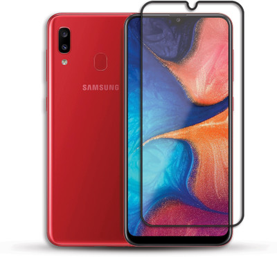 PROACCS Edge To Edge Tempered Glass for SAMSUNG GALAXY A20(Pack of 1)
