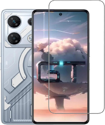 O2MG Edge To Edge Tempered Glass for Infinix GT10 Pro(Pack of 1)