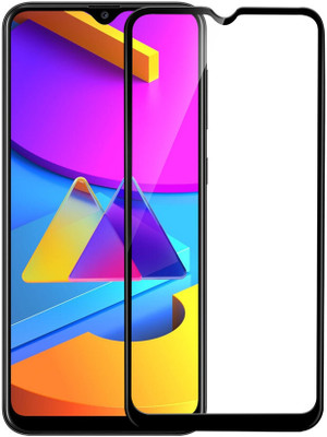 DMJHP Edge To Edge Tempered Glass for Samsung Galaxy M10(Pack of 1)