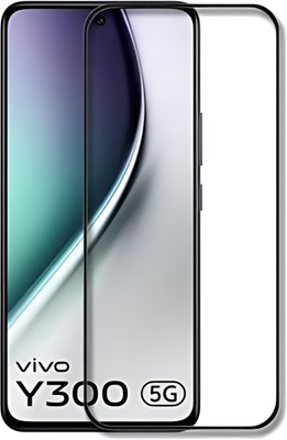 Mobtech Edge To Edge Tempered Glass for vivo Y300 5G(Pack of 1)