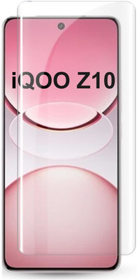 NKCASE Edge To Edge Tempered Glass for iQOO Z10 5G(Pack of 1)