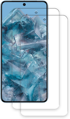 SOMTONE Edge To Edge Tempered Glass for Google Pixel 8 Pro TEMPERED GUARD FRONTP2(Pack of 2)