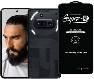 Bigil Edge To Edge Tempered Glass for Nothig Phone 3a 5g(Pack of 1)