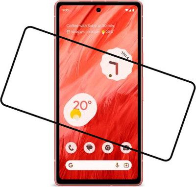 SMARTCASE Edge To Edge Tempered Glass for Google Pixel 7a(Pack of 1)