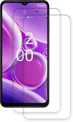 SOMTONE Edge To Edge Tempered Glass for Nokia G42 TEMPERED GUARD FRONTP2(Pack of 2)