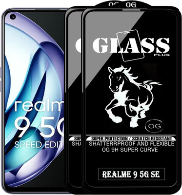 Rofix star Edge To Edge Tempered Glass for REALME 9 5G SE(Pack of 2)