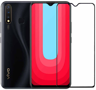 Expromium Edge To Edge Tempered Glass for Vivo U20(Pack of 1)