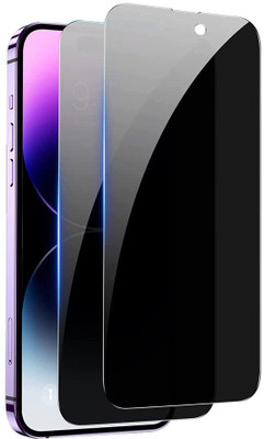 GET PAY Impossible Screen Guard for Privacy Screen Protector Compatible for iPhone 15-2023 [6.1 inch Display] Anti Spy Private Tempered Glass [Black] for iphone15(Pack of 1)