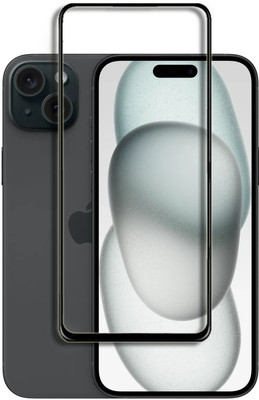 Caseline Edge To Edge Tempered Glass for APPLE iPhone 15 Plus, iPhone 15 Plus(Pack of 1)