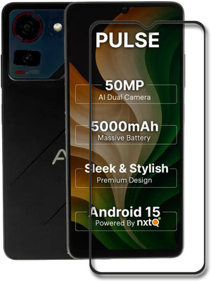 SNMART Edge To Edge Tempered Glass for Ai+ Pulse(Pack of 1)