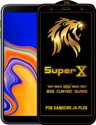PFOAM Edge To Edge Tempered Glass for SAMSUNG GALAXY J4 PLUS(Pack of 1)