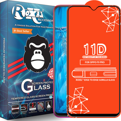 Roxel Edge To Edge Tempered Glass for OPPO F9 Pro(Pack of 1)