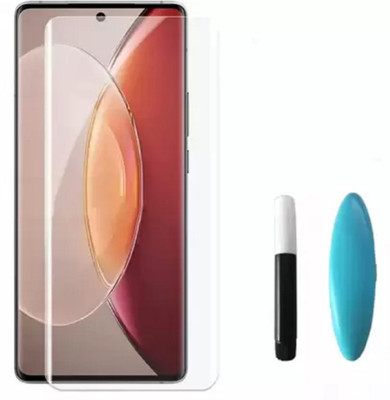 Sarju Edge To Edge Tempered Glass for Vivo X90 Pro 5G(Pack of 1)