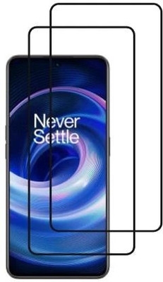 VYOMA Edge To Edge Tempered Glass for OnePlus 10R, OnePlus 10T(Pack of 2)