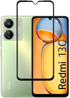 MD SmartBuy Edge To Edge Tempered Glass for Redmi 13C 4G, Redmi 13C 5G, POCO C65, POCO M6 5G(Pack of 1)